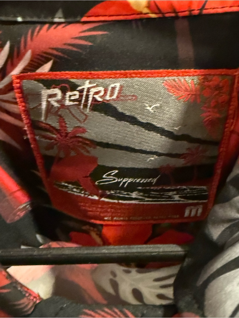 Retro Rifle Hawaiian Shirt, Suppressed - Picture 3 of 3